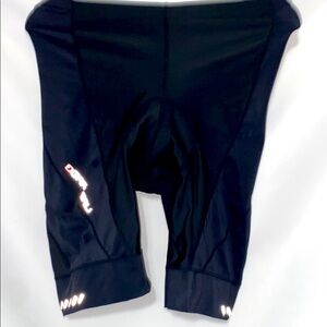 LOUIS GARNEAU SIZE LARGE CYCLING SHORTS UNISEX NYLON SPANDEX COMFORT PADDED